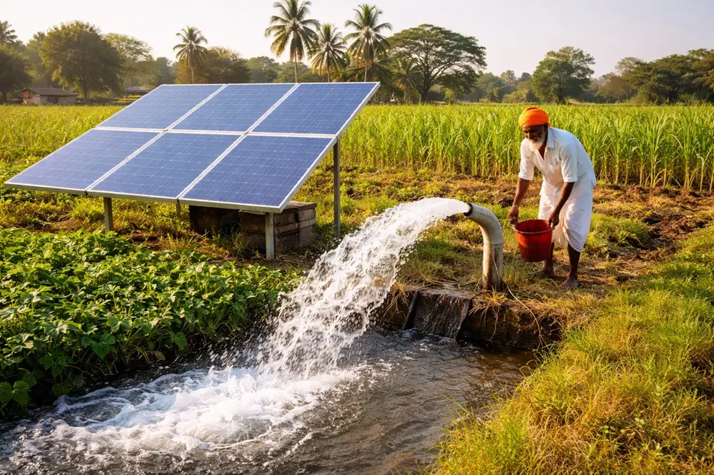 Happy Farmer with Arka Energy